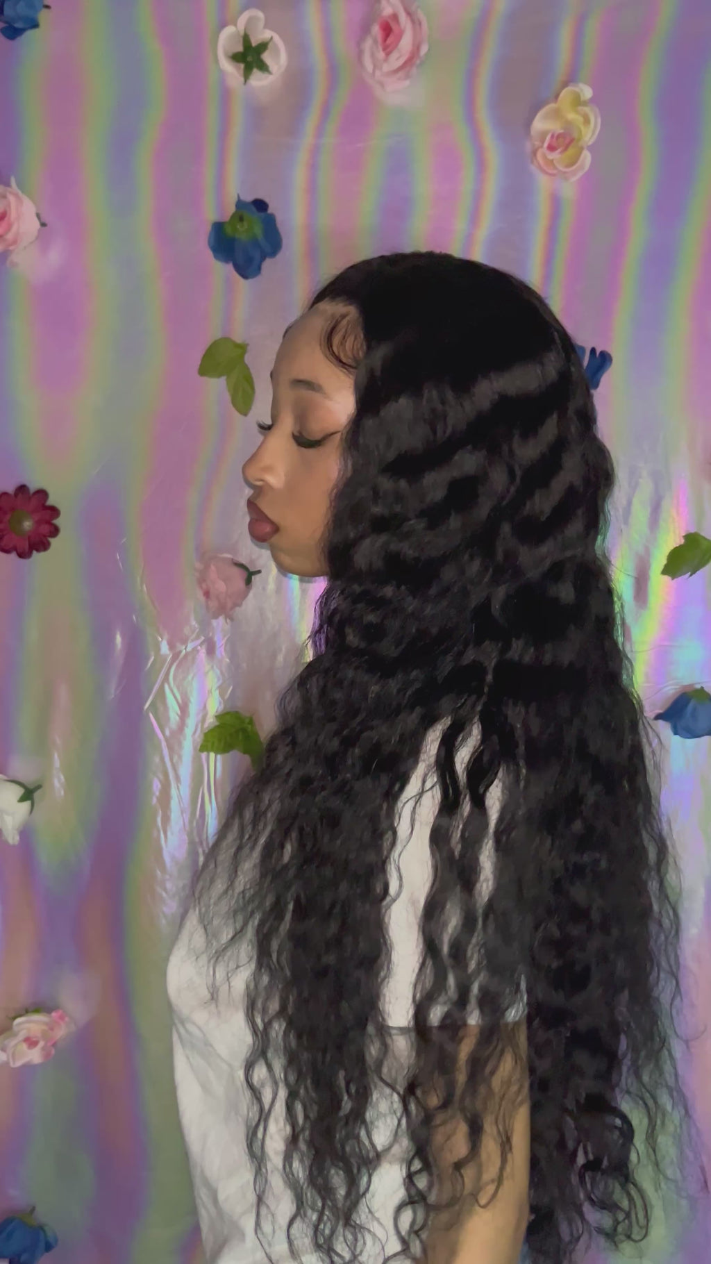 Water wave wig